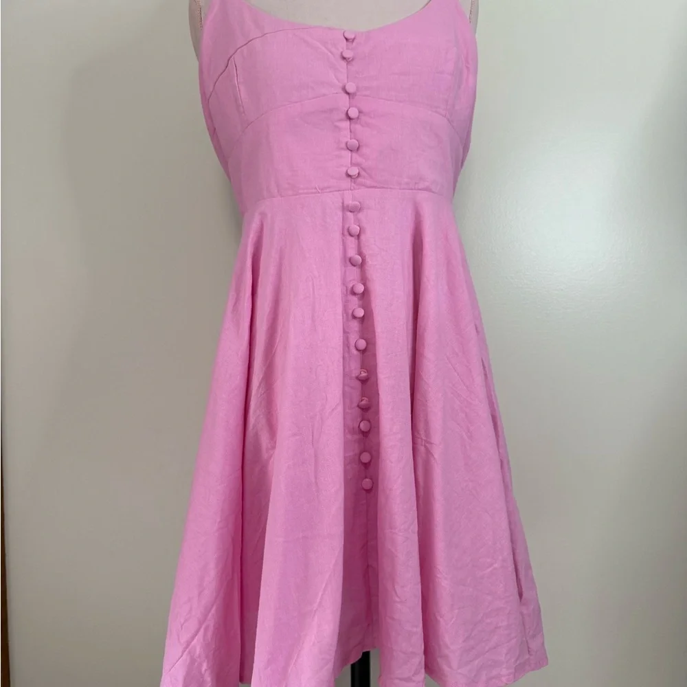 Princess Polly “Marena” mini dress in Pink in size 12 - Picture 3 of 13